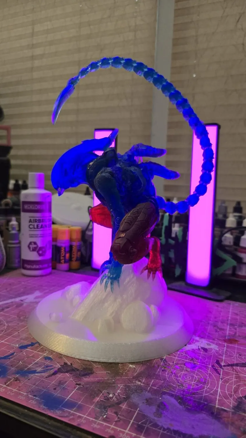 Work in progress on a biomechanical Xenomorph